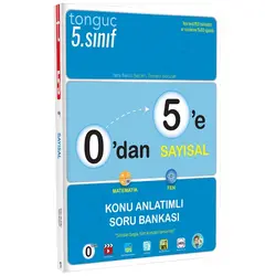 Tonguç Akademi 0’dan 5’e Sayısal Konu Anlatımlı Soru Bankası