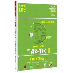 Tonguç Akademi 8. Sınıf Din Kültürü ve Ahlak Bilgisi Taktikli Soru Bankası