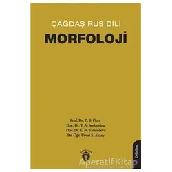 Çağdaş Rus Dili Morfoloji - Sonnur Aktay - Dorlion Yayınları