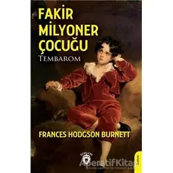 Fakir Milyoner Çocuğu - Frances Hodgson Burnett - Dorlion Yayınları