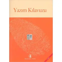 TDK Yazım Kılavuzu Büyük Boy (İlköğretim Okulları İçin) - Türk Dil Kurumu Yayınları