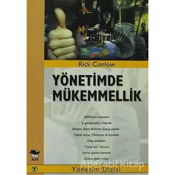 Yönetimde Mükemmellik - Rick Conlow - Alfa Yayınları