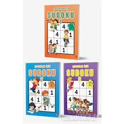 Çocuklar İçin Sudoku Seti (3 Kitap Takım) - Ramazan Oktay - Beyaz Balina Yayınları