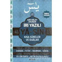 41 Yasin Ayfa-141 Orta Boy İri Yazılı Şamua Kısa Sureler ve Dualar - Kolektif - Ayfa Basın Yayın