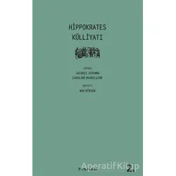 Hippokrates Külliyatı - Hippokrates - Pinhan Yayıncılık