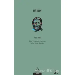 Menon - Platon (Eflatun) - Pinhan Yayıncılık