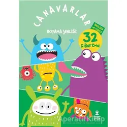 Boyama Şenliği Canavarlar - Kolektif - Doğan Kitap