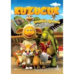 TRT Çocuk - Kuzucuk Çiftlikte - Eğlence Boyama Kitabı - Kolektif - Doğan Çocuk