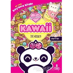 Kawaii İyi Hisset! - En Tatlı Çıkartmalı Boyama Kitabı - Kolektif - Doğan Çocuk
