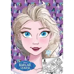 Disney Karlar Ülkesi - Kraliçe Elsa Boyama Kitabı - Kolektif - Doğan Çocuk