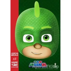 Maskeni Tak - Pjmasks Kertenkele Çocuk Boyama Kitabı - Kolektif - Doğan Çocuk