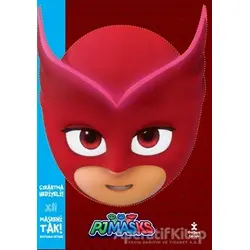 Maskeni Tak - Pjmasks Baykuş Kız Boyama Kitabı - Kolektif - Doğan Çocuk