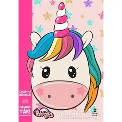 Maskeni Tak - Unicorn Boyama Kitabı - Kolektif - Doğan Çocuk