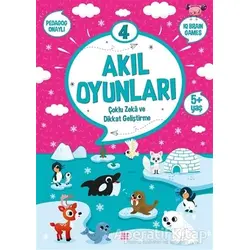 Akıl Oyunları 4 (5+ Yaş) - Kolektif - Dokuz Çocuk
