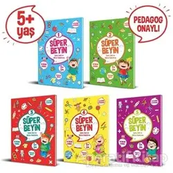 Süper Beyin Serisi (5+ Yaş) (5 Kitap Takım) - Kolektif - Dokuz Çocuk