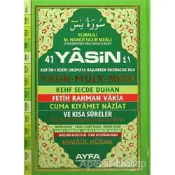 41 Yasin Rahle Boy Ayfa052 - Elmalılı Muhammed Hamdi Yazır - Ayfa Basın Yayın