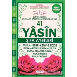 41 Yasin Şifa Ayetleri Orta Boy - Elmalılı Muhammed Hamdi Yazır - Ayfa Basın Yayın