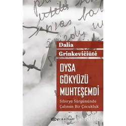 Oysa Gökyüzü Muhteşemdi - Dalia Grinkeviciute - Epsilon Yayınevi