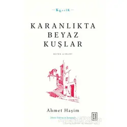Karanlıkta Beyaz Kuşlar - Bütün Şiirleri - Ahmet Hâşim - Ketebe Yayınları