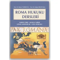 Roma Hukuku Dersleri - Belgin Erdoğmuş - Der Yayınları