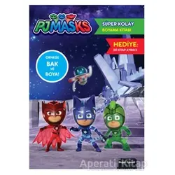 Pjmasks Süper Kolay Boyama Kitabı - Kolektif - Doğan Çocuk