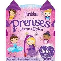Pırıldak Prenses Çıkartma Kitabım - Kolektif - Pena Yayınları