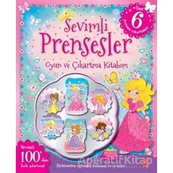 Sevimli Prensesler Oyun ve Çıkartma Kitabım - Kolektif - Pena Yayınları