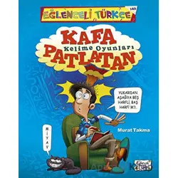 Kafa Patlatan Kelime Oyunları - Murat Takma - Eğlenceli Bilgi Yayınları