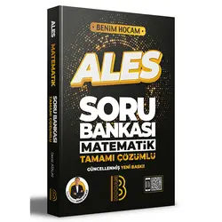 Benim Hocam 2023 ALES Matematik Tamamı Çözümlü Soru Bankası