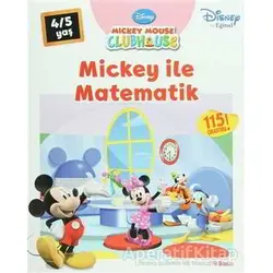 Mickey Mouse Clubhouse - Mickey ile Matematik (4/5 Yaş) - Kolektif - Doğan Egmont Yayıncılık