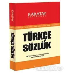 Türkçe Sözlük - Kolektif - Karatay Yayınları