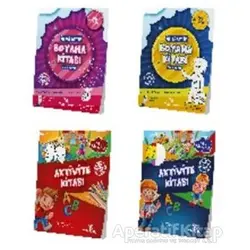 4-6 Yaş Okul Öncesi Aktivite Seti (4 Kitap) - Feyyaz Ulaş - Yeti Kitap