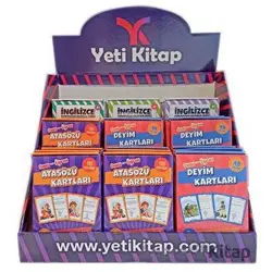 Eğitim Kartları Standı (27 Kutu Kart) - Kolektif - Yeti Kitap