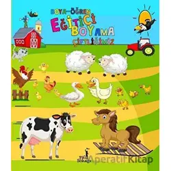 Boya - Öğren Eğitici Boyama Çiftliğimiz - Serkan Karakoç - Pal Sokağı Yayınları