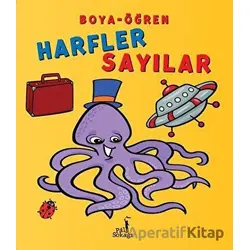 Boya - Öğren Harfler Sayılar - Kolektif - Pal Sokağı Yayınları