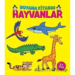 Boyama Kitabım - Hayvanlar - Kolektif - Pal Sokağı Yayınları