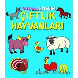 Boyama Kitabım - Çiftlik Hayvanlar - Kolektif - Pal Sokağı Yayınları