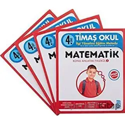 4. Sınıf Matematik Konu Anlatımı (4 Kitap Fasikül) - Celal Akbaş - Timaş Yayınları