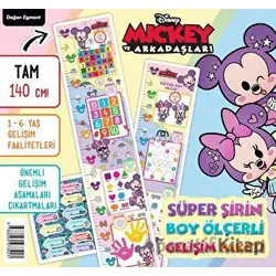 Disney Mickey Ve Arkadaşları Süper Şirin Boy Ölçerli Gelişim Paketi
