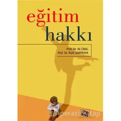 Eğitim Hakkı - Ruhi Sarpkaya - Anı Yayıncılık