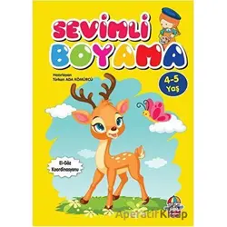 Sevimli Boyama (4-5 yaş) - Türkan Ada Kömürcü - Yağmur Çocuk