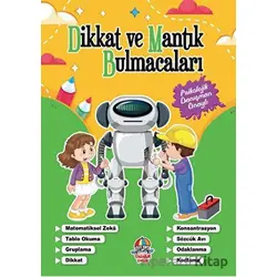 Dikkat Ve Mantık Bulmacaları - Yeşil Kitap - Kolektif - Yağmur Çocuk