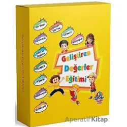 Geliştiren Değerler Eğitimi Seti - 10 Kitap Takım - Kolektif - Yağmur Çocuk