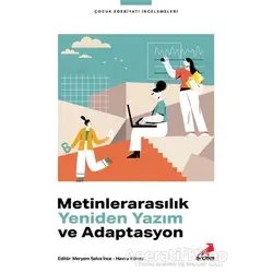 Metinlerarasılık, Yeniden Yazım ve Adaptasyon - Kolektif - Erdem Yayınları