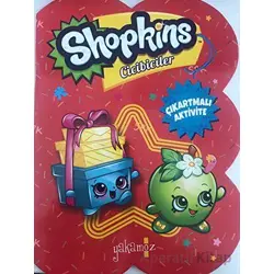 Shopkins Cicibiciler Çıkartmalı Aktivite - Kırmızı Kitap - Kolektif - Yakamoz Yayınevi