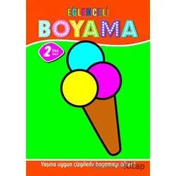 Eğlenceli Boyama - 2 Yaş Üstü 4lü Pastel Boya Hediyeli - Muhammet Cüneyt Özcan - Parıltı Yayınları