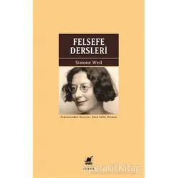 Felsefe Dersleri - Simone Weil - Ayrıntı Yayınları