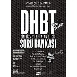 DHBT Din Hizmetleri Alan Bilgisi Soru Bankası - Saffet Köse - Kitap Dünyası Yayınları