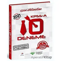 2021 KPSS A Grubu İşin Ehlinden 10 Deneme Çözümlü - Kolektif - Dizgi Kitap
