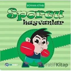 Sporcu Hayvanlar - Boyama Kitabı - Kolektif - NSN Yayınevi